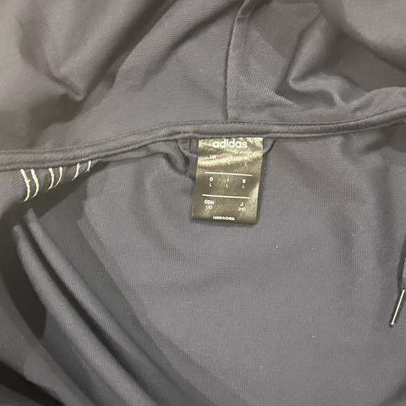 adidas Black and White Jacket - Picture 2 of 3